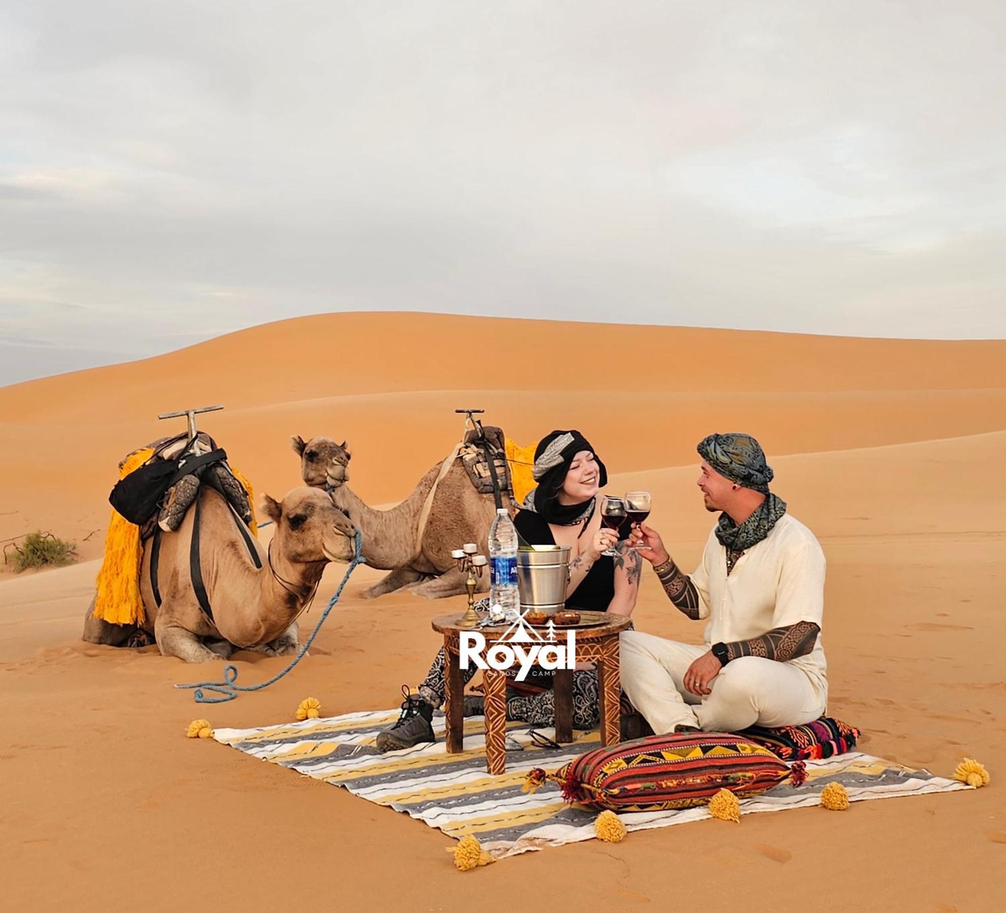 Royal Sands Camp Merzouga Bagian luar foto