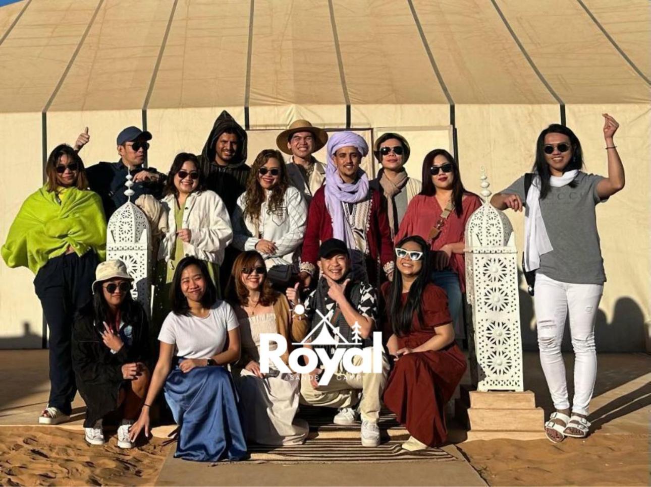 Royal Sands Camp Merzouga Bagian luar foto